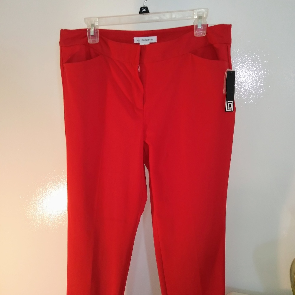 Liz Claiborne red pants